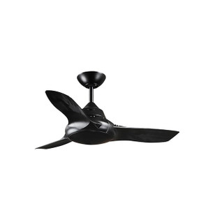 Ceiling Fan - 91cm 36in 75W Black 3 Speed
