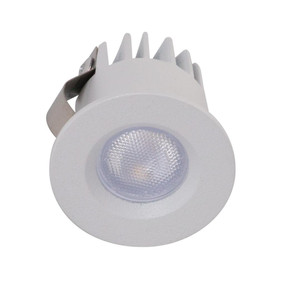 3W Miniature LED Downlight Non-Dimmable 125lm IP20 4000K 40mm White