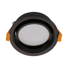 Gimble Downlight - Dimmable 13W 900lm IP44 Tri-Colour 110mm Matte Black