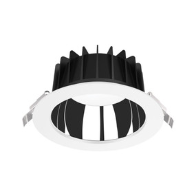 LED Downlight - Dimmable 25W 2600lm IP44 Tri-Colour 172mm White