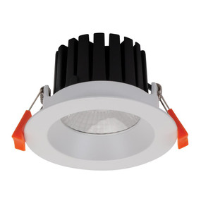 LED Downlight - Dimmable 13W 1300lm IP65 4000K 110mm Satin White