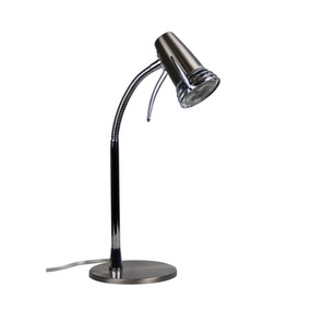 Desk Lamp - 7W 400lm 4000K 360mm Brushed Chrome