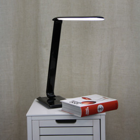 Desk Touch Lamp - 9W 500lm Tri Colour 550mm Black