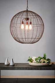 Pendant Light - E27 750mm Antique Copper