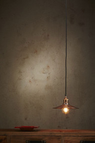 Pendant Light - E27 250mm Antique Copper FRB