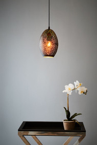 Pendant Light - E27 150mm Matte Black STL