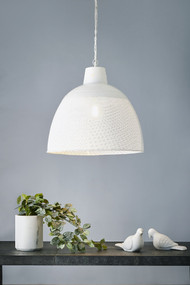 Pendant Light - E27 600mm Matte White