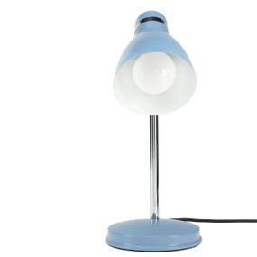 Desk Lamp - Adjustable Classic Look E27 28W Satin Blue