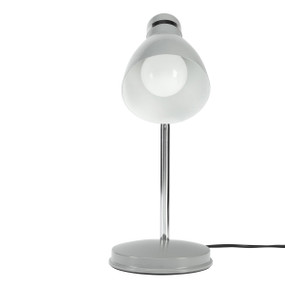 Desk Lamp - Adjustable Classic Look E27 28W Satin Grey