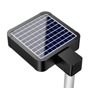 15W Solar Street Light Motion Sensor With Remote Industrial Strength 1500lm IP65 4000K