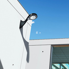 Solar Wall Light - Motion Sensor 200lm IP65 4500K Black