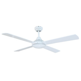 White Ceiling Fan 132cm 52 Inch 3 Speed 65W