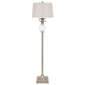 B22 40W Floor Lamp 1530mm Antique Silver