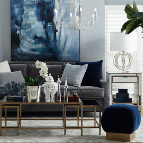 Chandelier - E14 240W 730mm Matte White