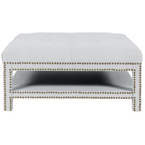 Coffee Table Grey Linen STS