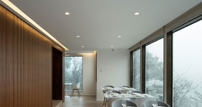 LED Downlight - Dimmable 8W 720lm IP20 Tri Colour 111mm White