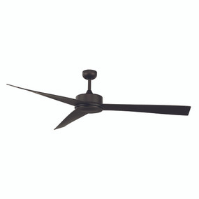 Bronze 5 Speed Ceiling Fan With Remote Control 167cm 66 Inch 50W