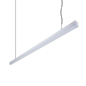 Suspended LED Batten - Non-Dimmable 4440lm IP20 3000K 1.7m Satin White
