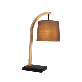 Grey, Timber and Brown Lamp E14 40W 460mm
