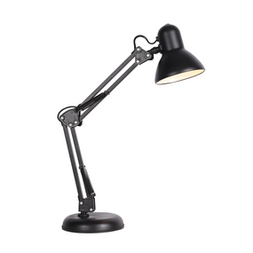 Black Desk Lamp E27 60W 550mm