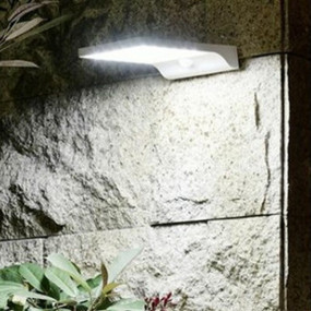 Solar Wall Light With Motion Sensor Wide Angle, Super Bright 400lm
