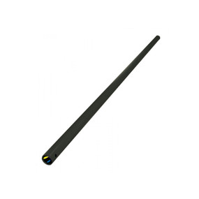 Ceiling Fan Extension Rod MR13 - 900mm Matte Black Includes Loom