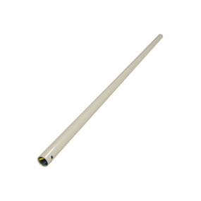 Ceiling Fan Extension Rod MR17 900mm White Includes Loom