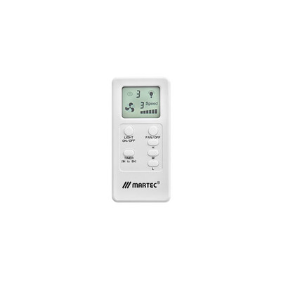 Ceiling Fan LCD AC Remote Control MR4 - White