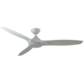 142cm 56inch Mirinda Ceiling Fan With Light and Remote 35W White 5 Speed