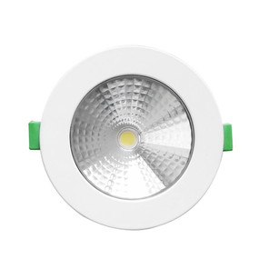 LED Downlight - Dimmable 10W 950lm IP44 Tri Colour 112mm White - Min10