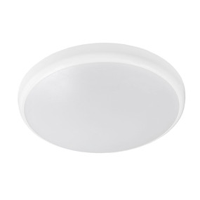Oyster Light - 35W 3300lm IP54 Tri Colour 400mm White - Min10