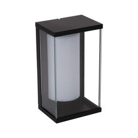 Outdoor Wall Light - 240V 9W 470lm IP65 Duo-Colour 252mm Black - Min10