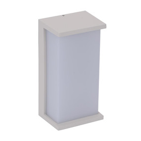 Outdoor Wall Light - 240V 9W 437lm IP65 Duo-Colour 208mm White - Min10
