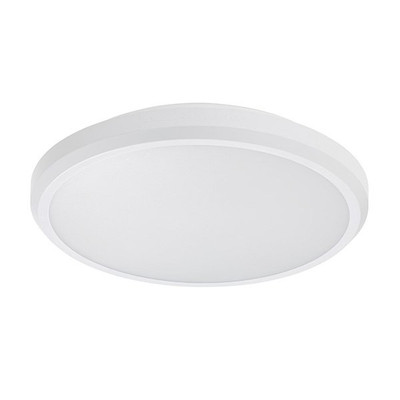 270mm Oyster Light - Vandal Resistant 18W 1600lm IP55 Tri Colour White