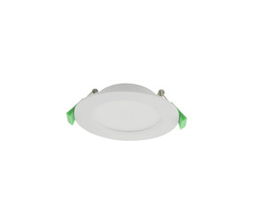 10W LED 1080lm Downlight Dimmable IP44 Tri Colour 108mm White