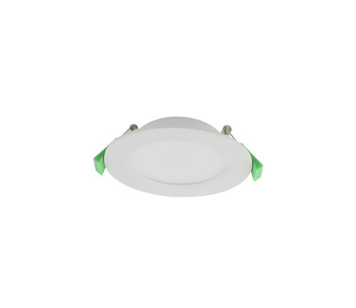 10W 1080lm LED Downlight - Dimmable IP44 Tri Colour 108mm White