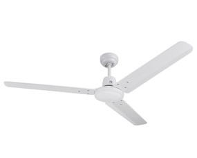 142cm 56inch White Ceiling Fan 65W 3 Speed