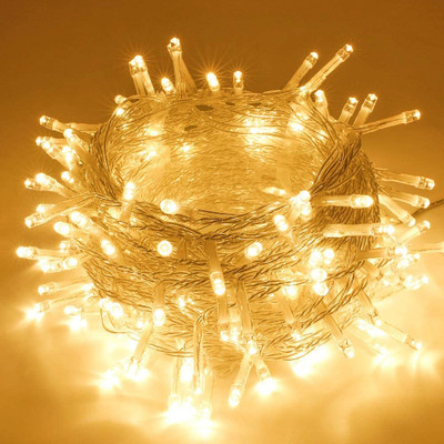 Christmas Lights - 10m 100 Warm White LEDs Indoor or Outdoor 240V
