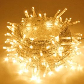 Christmas Lights - 20m 200 Warm White LEDs Indoor or Outdoor 240V