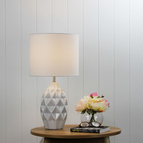 Table Lamp E27 42W 530mm Ivory