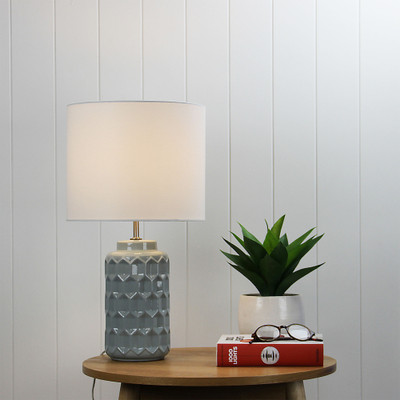 Table Lamp E27 42W 500mm Grey