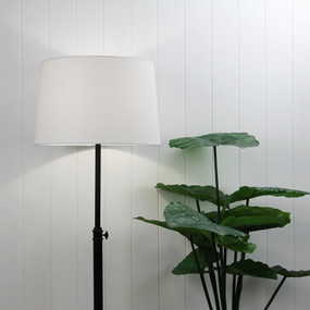 Floor Lamp E27 42W 1600mm White and Matte Black