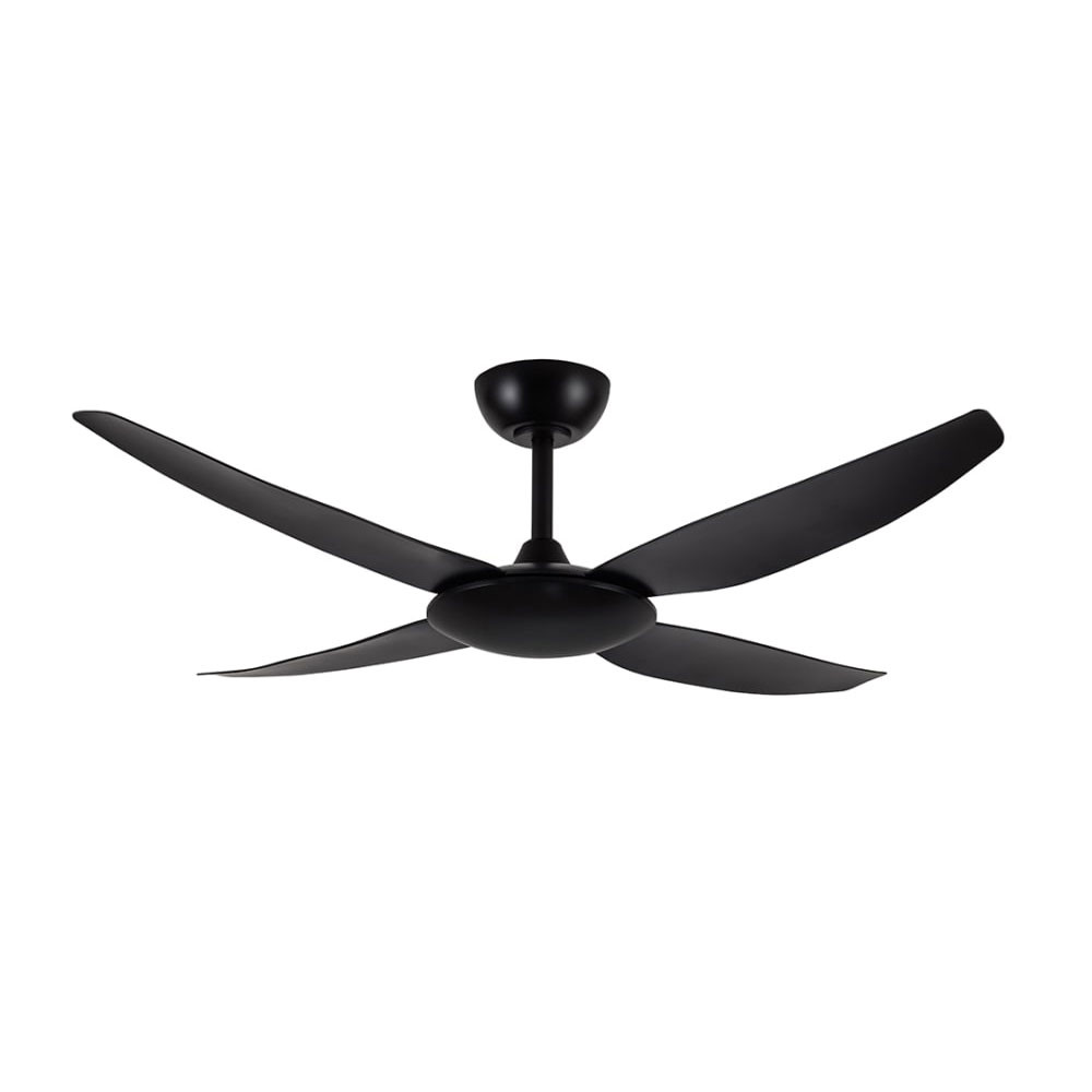 132cm 52inch Matte Black Ceiling Fan 