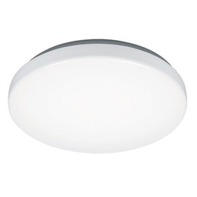 300mm White Oyster Light 12W 1200lm IP20 4000K