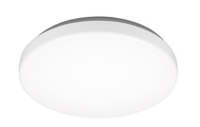 300mm White Oyster Light 10W 720lm IP44 4100K