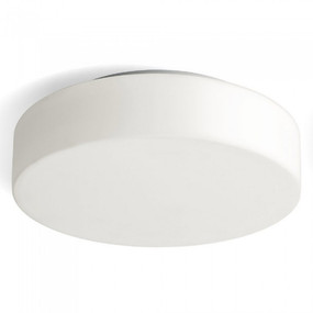 White Oyster Light 18W 1620lm IP44 290mm
