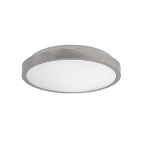 Silver Oyster Light 12W 1200lm 4000K 300mm