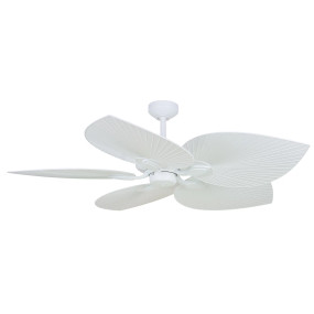 138cm 54inch White Tropical Ceiling Fan 3 Speed 82W