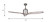 Tempo 48 Inch Ceiling Fan - Chrome