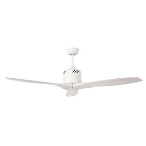 Galaxy 54 Inch Propeller-Style Ceiling Fan with Remote - White